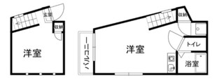 ベルフラワー岡町の物件間取画像